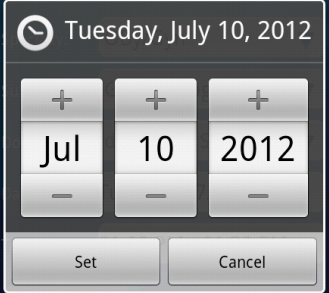 Working Android 2.2 DatePicker