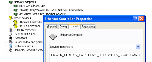 Device Manager screenshot