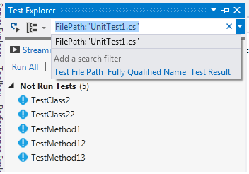 unit test explorer