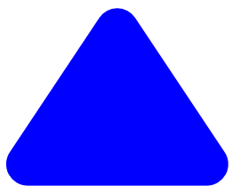 rounded triangle