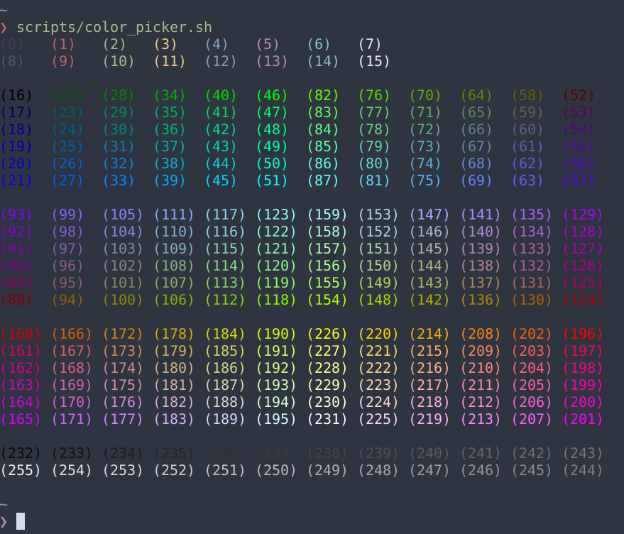 8-bit color example screenshot