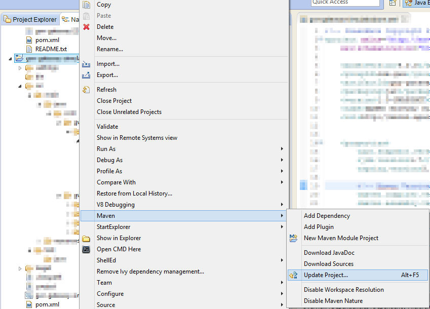 Update xml. Обновление java Maven. Обновление зависимостей java Maven. Project update. Как экспортировать проект в Eclipse.