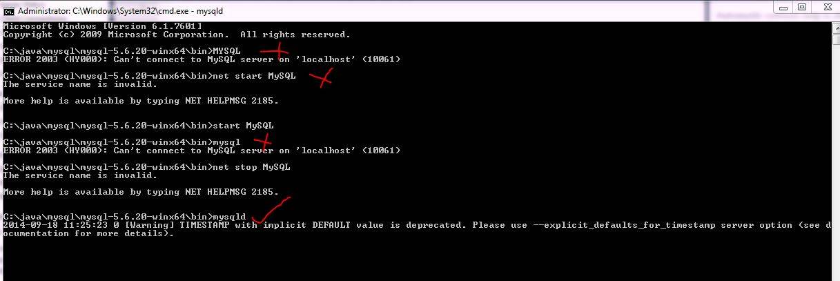 Как запустить сервер. Запустить сервер MYSQL на Windows. Команды выполняемые на сервере MYSQL. Error 2003 hy000 can't connect to MYSQL Server on localhost 10061 Windows. How to start MYSQL Server Windows.