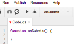 Script editor