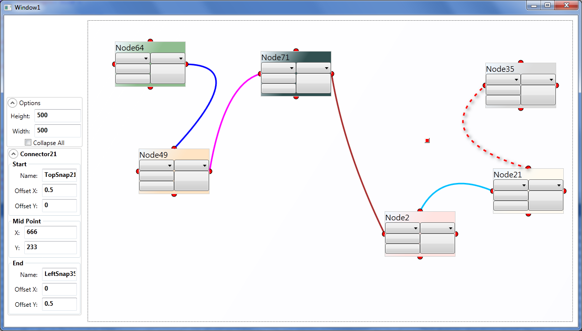 Как нарисовать линию wpf