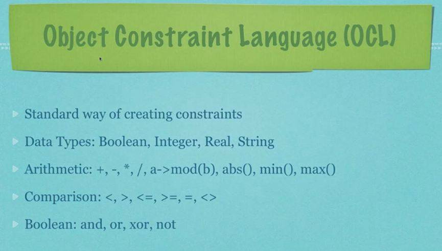 Object Constraint Language