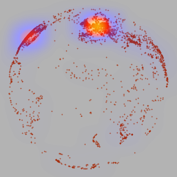 Density of DBpedia Geo data.