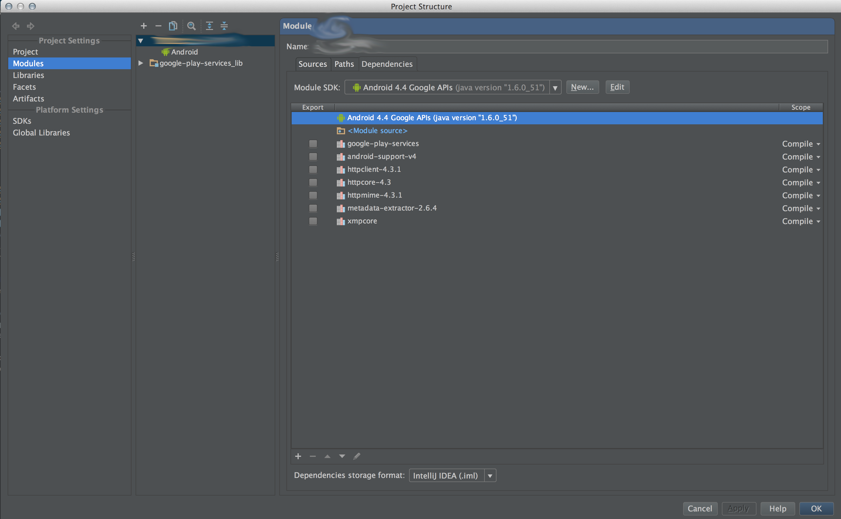 Android studio library
