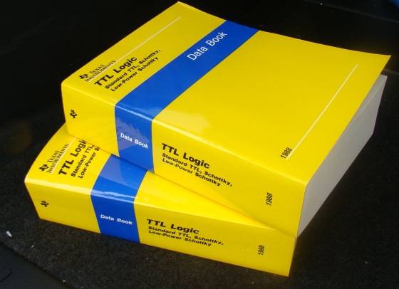 The TI Logic databooks