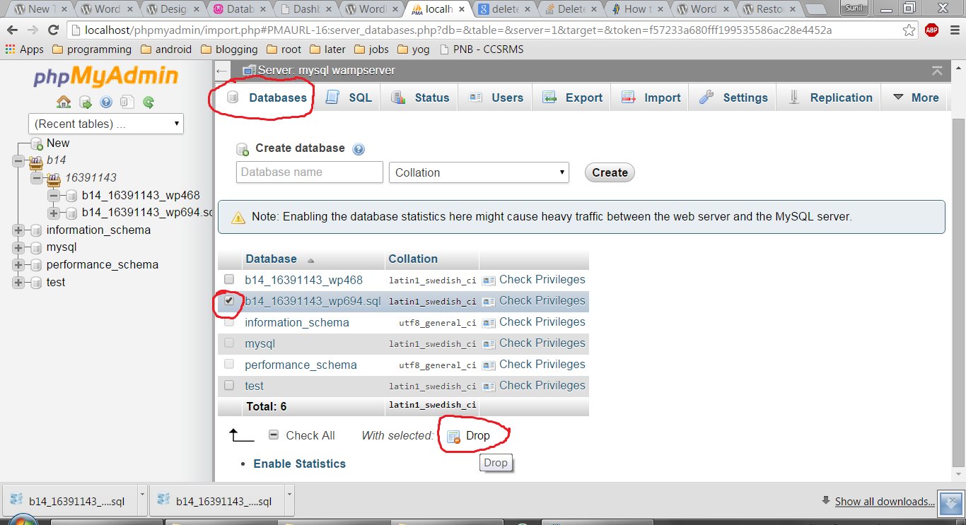 Как удалить базу данных в phpmyadmin. Смотреть фото Как удалить базу данных в phpmyadmin. Смотреть картинку Как удалить базу данных в phpmyadmin. Картинка про Как удалить базу данных в phpmyadmin. Фото Как удалить базу данных в phpmyadmin