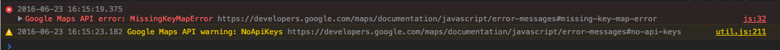 Google Maps API error: MissingKeyMapError https://developers.google.com/maps/documentation/javascript/error-messages#missing-key-map-error