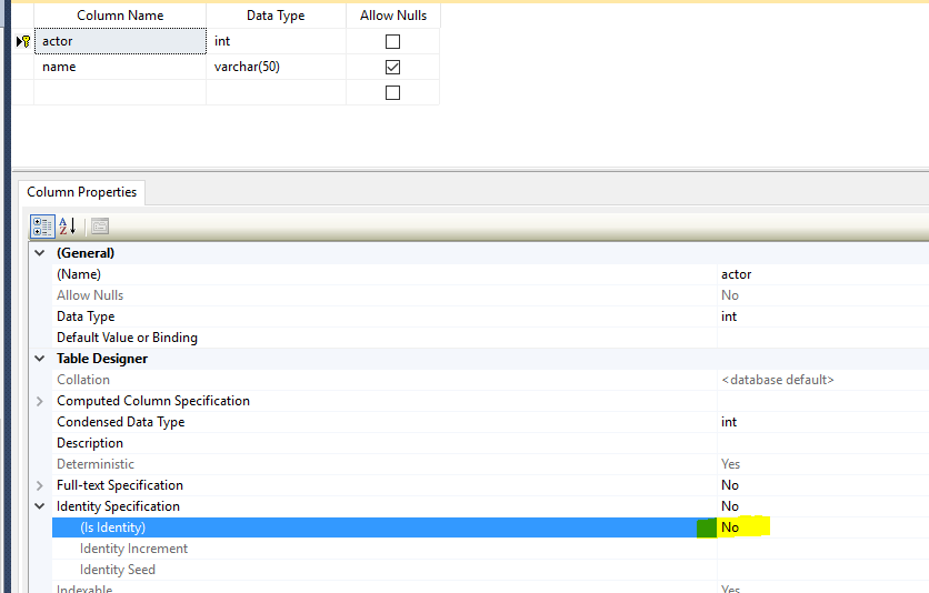 Sql add table. Identity SQL. Identity Specification SQL что это. Как в SQL убрать Identity. SQL Server Alter column Identity.