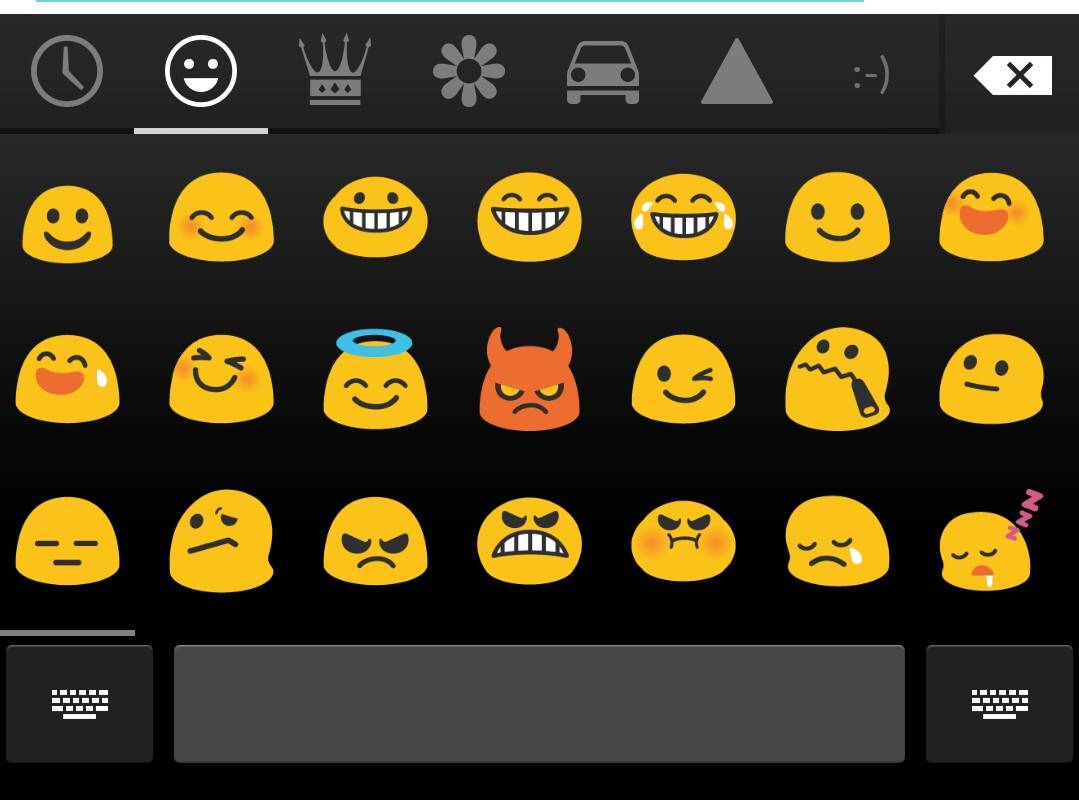 Android built-in emoji