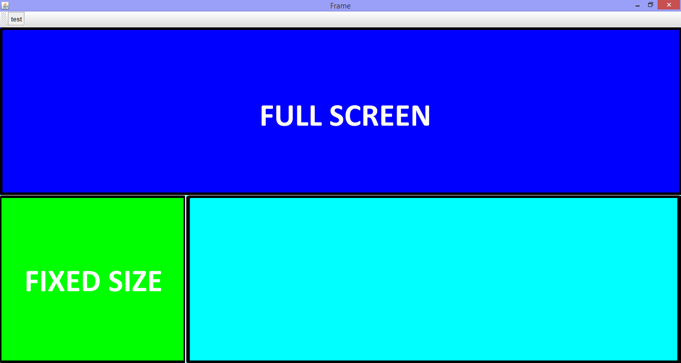 FullScreen GUI