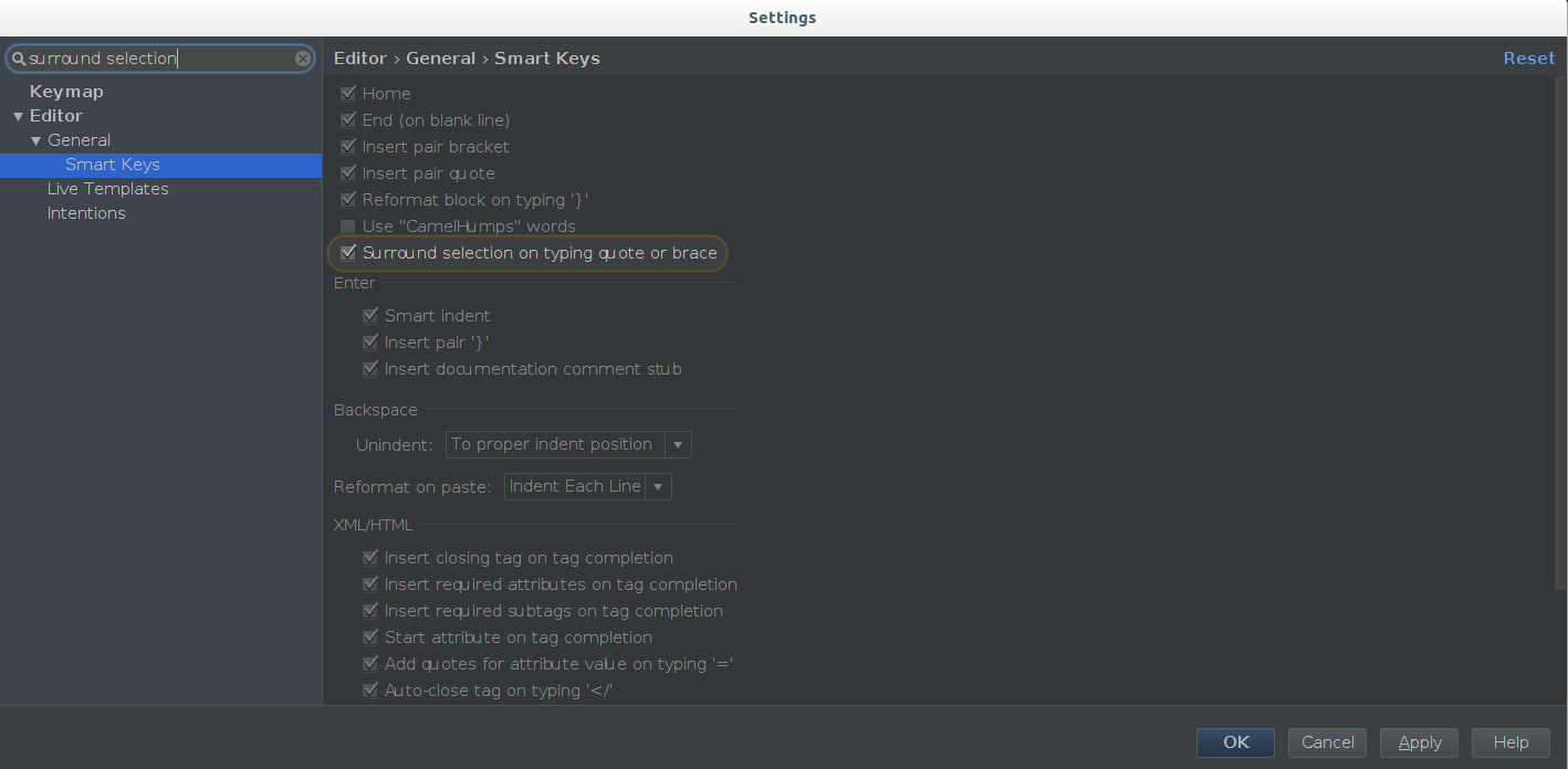 Required attribute. Highlight Bracket pair. PHPSTORM enable use strict.