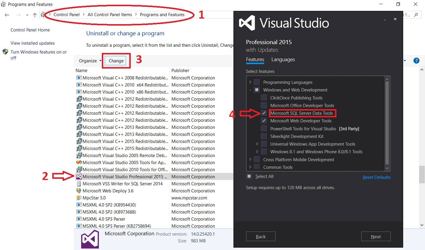 Visual studio redistributable all in one