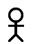 pictogram of a stick figure