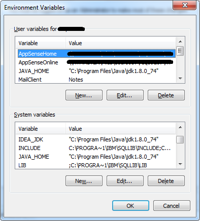 Environment Variables