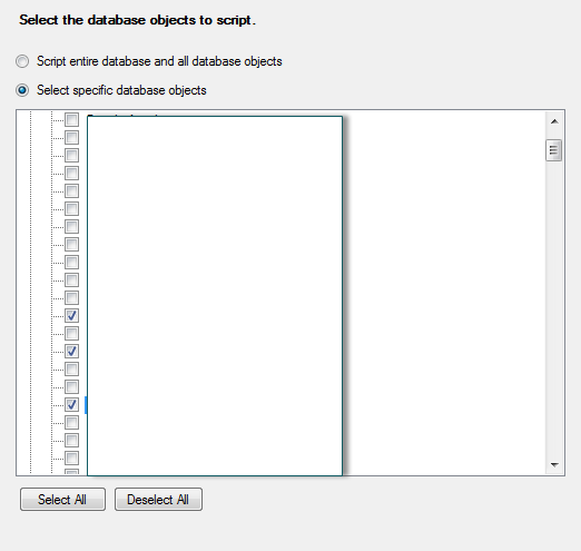 Select Table you want to move the index