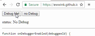 debugger extension demo