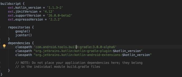 project's build.gradle