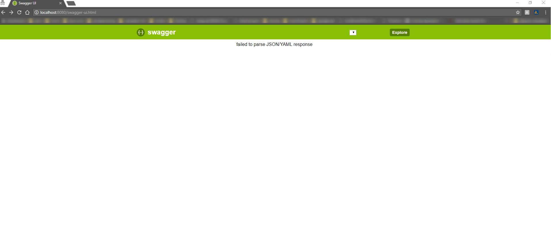Swagger index html. Swagger UI. Сваггер выдаюет html.