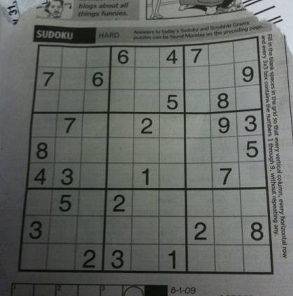 Sudoku image