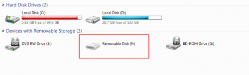 [Grayed out "Removable Disk (F:)"]
