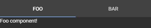 Foo tab example