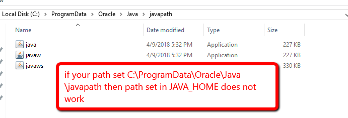 Windows java version. Java Home dir. Java ignore sex.