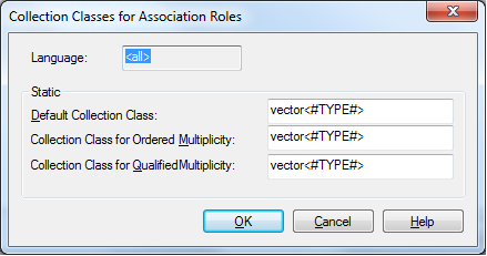 Set all collection classes to std::vector