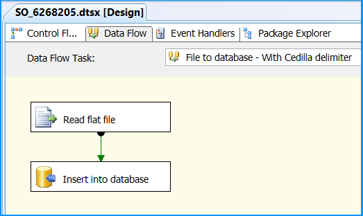 Data Flow Tab - 2